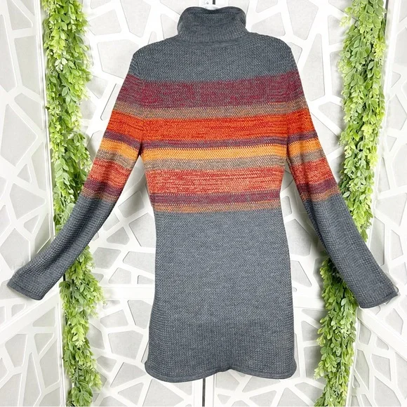 Krimson Klover Everlasting Earth Tone Merino Wool Silk Blend Sweater Tunic - Picture 3 of 6